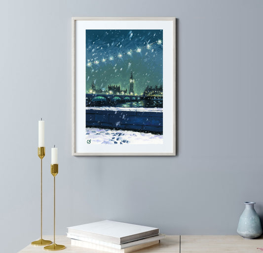 Winter Tale over Big Ben