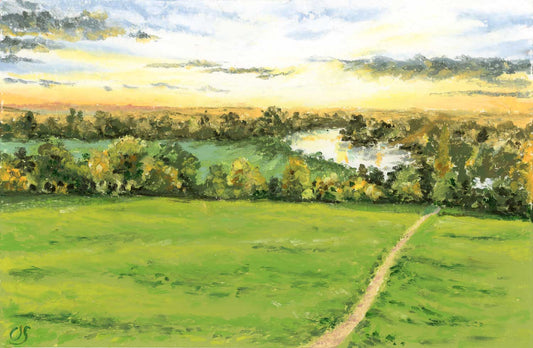 Horizon glow at Richmond Hill